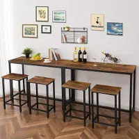 Markenlos Tabouret de bar - Chaise de bar - Set de tabourets de bar