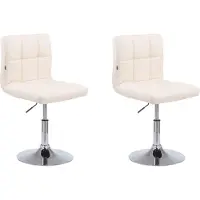 CLP lot de 2 Lounger Palma V2 similicuir