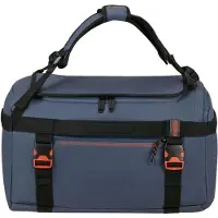 American Tourister sac de voyage sac à dos Urban Track Duffle / Backpack Coated 60L Navy / Orange bleu