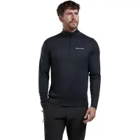 Montane Dart Half Zip Long Sleeve T-shirt Noir M Homme
