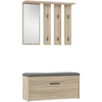 Top E Shop Meubles d’entrée JAAN 1 – chêne sonoma
