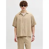 Jack & Jones Chemise 'JORMONTAUK' taupe