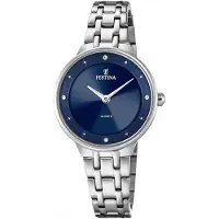 Festina Montre à affichage analogique 'Mademoiselle' bleu marine