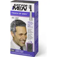 Just for men Combe Touche de Marron Gris Noir 40g