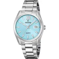 Festina Montre à affichage analogique '- Watch Acero Clasico - Quartz watch movement - Watch case width: 40 mm' bleu
