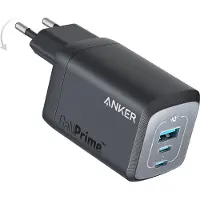 Anker Prime 67W GaN chargeur mural (3 ports)