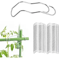 Relaxdays 100 clips bambou (2 cm, 4 cm)