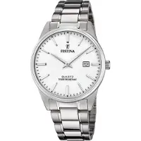 Festina Montre à affichage analogique 'Acero Clasico' argent
