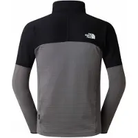 The North Face - Polaire alpinisme zippée en Polartec - M Polartec Powergrid Stormgap Jacket Smoked Pearl TNF Black pour Homme - Taille XL - Gris