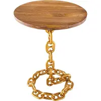 Invicta Table d'appoint 55 cm en bois, design moderne, pour salon - ACHETER MAINTENANT