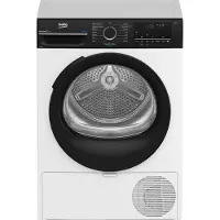 Beko BMGT4122SBI sèche-linge Pose libre Charge avant 12 kg Noir, Blanc