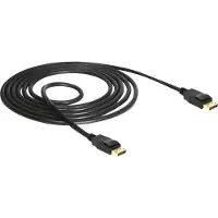 DeLOCK 85508 Kabel DP 1.2 -> DP St/St 1.5m schwarz 4K 60Hz