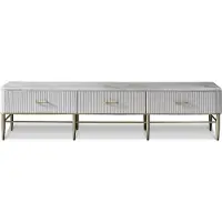Xl Moebel Gmbh Designer Kommode Anrichte Low Board Side Schrank Wohn Zimmer Regal Metall Luxus
