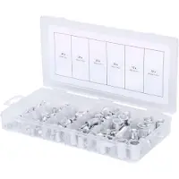 Ks Tools Assortiment de rivets filetés en aluminium M3x9 mm -M10x21 mm 150pcs - 970.0620