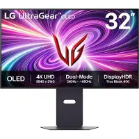 LG 32GS95UV-B (3840 x 2160 pixels, 31.46"), Moniteur, Noir