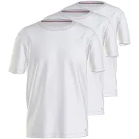 Tommy Hilfiger Um0um03933 Short Sleeve T-shirt 3 Units Blanc M Homme