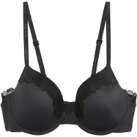 Calvin Klein Lv00qf8443 Bra Noir 75 / B Femme