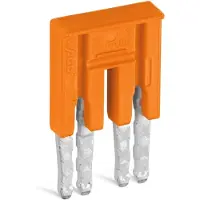 Wago 282-432 Pont 2 fois isolé orange 282432