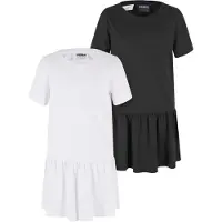 Urban Classics Robe 'Valance' noir / blanc