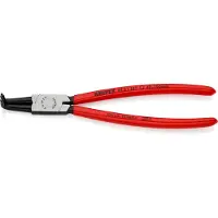 Knipex 44 21 J31 SB Pince pour circlips pour circlips intérieurs d'alésage noire atramentisée gainées en plastique 215 mm