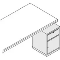 Rocholz Unité de rangement 1 tiroir, 1 porte (53.50 cm, 60 cm)