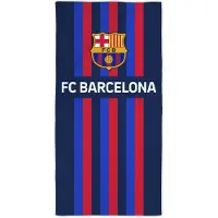 Fodbold FC Barcelone - Bath Towel - 70x140 cm (85236) (140 x 70 cm)