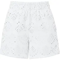 Pieces Pantalon 'PCVilde' blanc