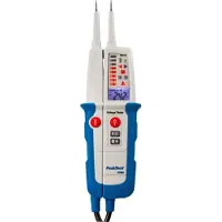 Peaktech P 1096 Testeur de tension AC/DC avec test FI et double affichage