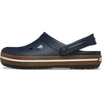 Crocs Sabots bleu marine / noisette / blanc