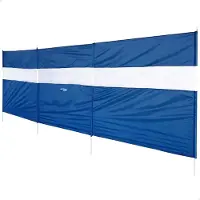 Aktive Good Views 130x440 Cm Windscreen Fence Beach Bleu