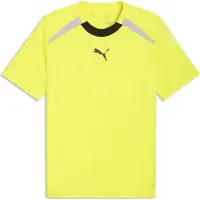 Puma Hommes, T-shirt de sport, teamLIGA26 Referee Jersey (3XL), Noir, Argent, Jaune, 3XL