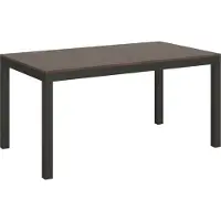 Itamoby Table Extensible 90X160/264 Cm Everyday Evolution Noyer Structure Anthracite