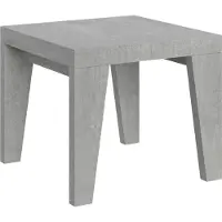 Itamoby Table Extensible 90X90/246 Cm Naxy Cemento