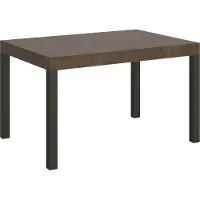 Itamoby Table Extensible 90X130/390 Cm Everyday Noyer Structure Anthracite