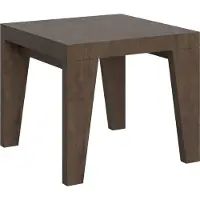 Itamoby Table Extensible 90X90/246 Cm Naxy Noce