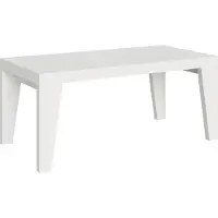 Itamoby Table Extensible 200/460X90 Cm Naxy Frêne Blanc