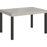 Itamoby Table Extensible 140/400X90 Cm Everyday Pieds Cachemire Anthracite