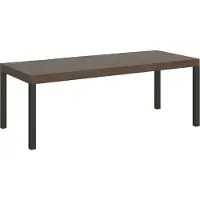 Itamoby Table Extensible 90X180/284 Cm Everyday Premium Noyer Structure Anthracite