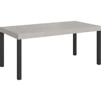 Itamoby Table Extensible 200/460X90 Cm Everyday Pieds Cachemire Anthracite