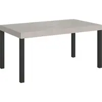 Itamoby Table Extensible 160/264X90 Cm Everyday Premium Pieds Cachemire Anthracite
