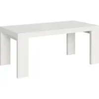Itamoby Table Extensible Roxell 200/304X90 Cm Frêne Blanc