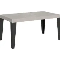 Itamoby Table Extensible 160/264X90 Cm Pieds Anthracite Cachemire Flame