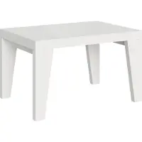 Itamoby Table Extensible 120/380X90 Cm Naxy Frêne Blanc