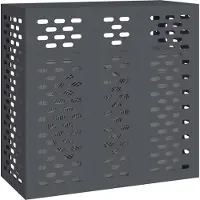 vidaXL Housse de climatiseur, anthracite, 110 x 50 x 105 cm
