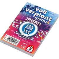 Schmidt 49417 Bloc supplémentaire Japon pour le jeu familial Voll verplant