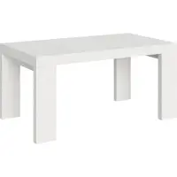 Itamoby Table Extensible 90X160/420 Cm Roxell Frêne Blanc
