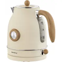 Klausberg Bouilloire électrique 1,7 l avec thermomètre 64692