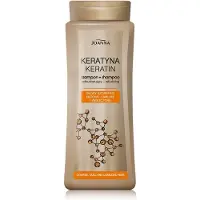 CARUNO Shampooing à la kératine de Joanna pour cheveux rêches et abîmés 400ml