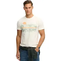 Superdry Outdoors Mountain Relaxed Fit Short Sleeve T-shirt Blanc XL Homme