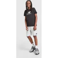 New Balance Ensemble T-shirt/Short Large Logo Junior - Noir, Noir